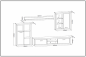 Salon sunset cambrian blanco con leds Salon sunset cambrian blanco con leds