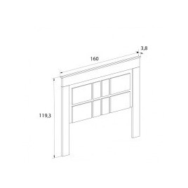 Dormitorio modelo chellen ambiente 02  color cambria blanco