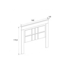 Dormitorio modelo chellen ambiente 02  color cambria blanco