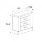 Dormitorio modelo chellen ambiente 02 color cambria blanco Dormitorio modelo chellen ambiente 02 color cambria blanco