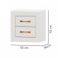 Dormitorio modelo niza 16 en blanco Dormitorio modelo niza 16 en blanco