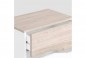 Cabecero leds nantes con dos mesitas cannes tres cajones en color sahara/blanco Cabecero leds nantes con dos mesitas cannes tres cajones en color sahara/blanco