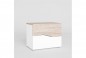 dormitorio completo nantes con dos mesitas cannes dos cajones en color sahara/blanco dormitorio completo nantes con dos mesitas cannes dos cajones en color sahara/blanco