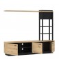 Salon Poly Pody artisan y roble negro Salon Poly Pody artisan y roble negro
