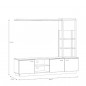 Salon Poly Pody artisan y roble negro Salon Poly Pody artisan y roble negro