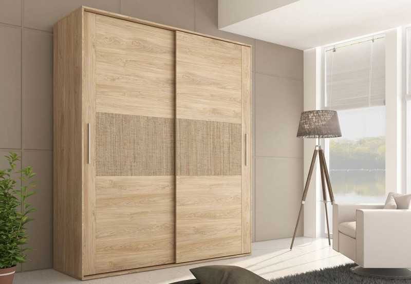 Mueble Bajo TV con 2 Puertas 180cm Lara Puccini y Textil.