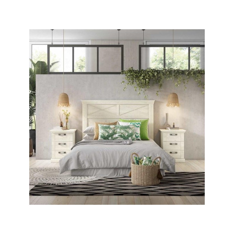 Dormitorio Modelo Kashmir, Cabecero y Dos Mesitas , Sin Armario. Entrega Inmediata Dormitorio Modelo Kashmir, Cabecero y Dos Mesitas , Sin Armario. Entrega Inmediata