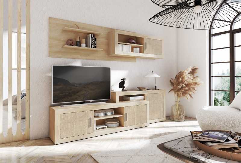 Conjunto Salón Tokio - Aparador y Mueble TV