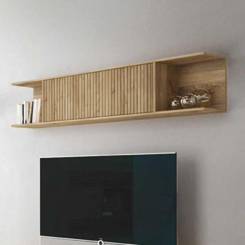 Mueble Alto 1 Puerta Solana | Auxiliar Moderno para Salón o Dormitorio