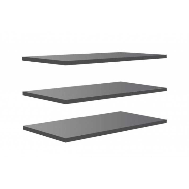 Lote de 3 estantes de 72x42 armario W18  150cm  ancho