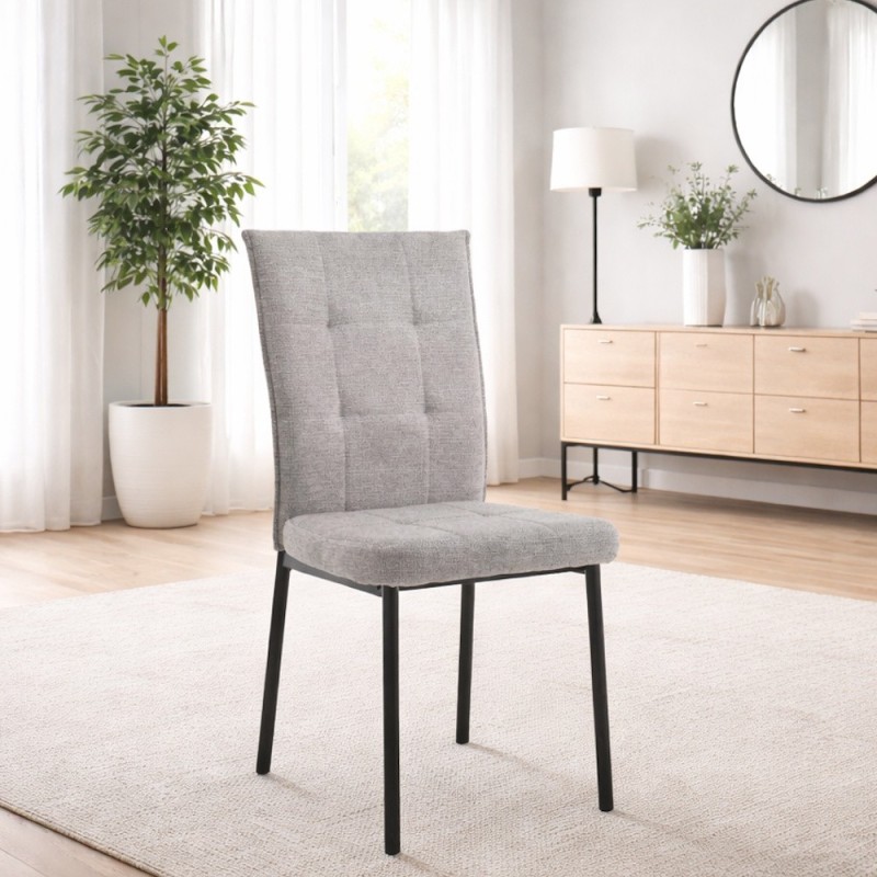 SILLA MOD. ARIA TELA C/ GRIS